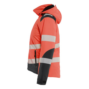 Blaklader BLAKLADER 44012513 Women's Hi vis Lightweight lined Winter Softshell Jacket Hi Vis Reflective Softshell Work Jacket WOMEN - Waterproof - 440125135599_CL