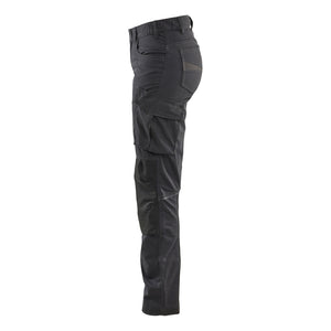 Blaklader BLAKLADER 71951330 | Women's service trousers with stretch Hi Vis Reflective Work Trousers Women - Ripstop Fabric - 719513309998_CL