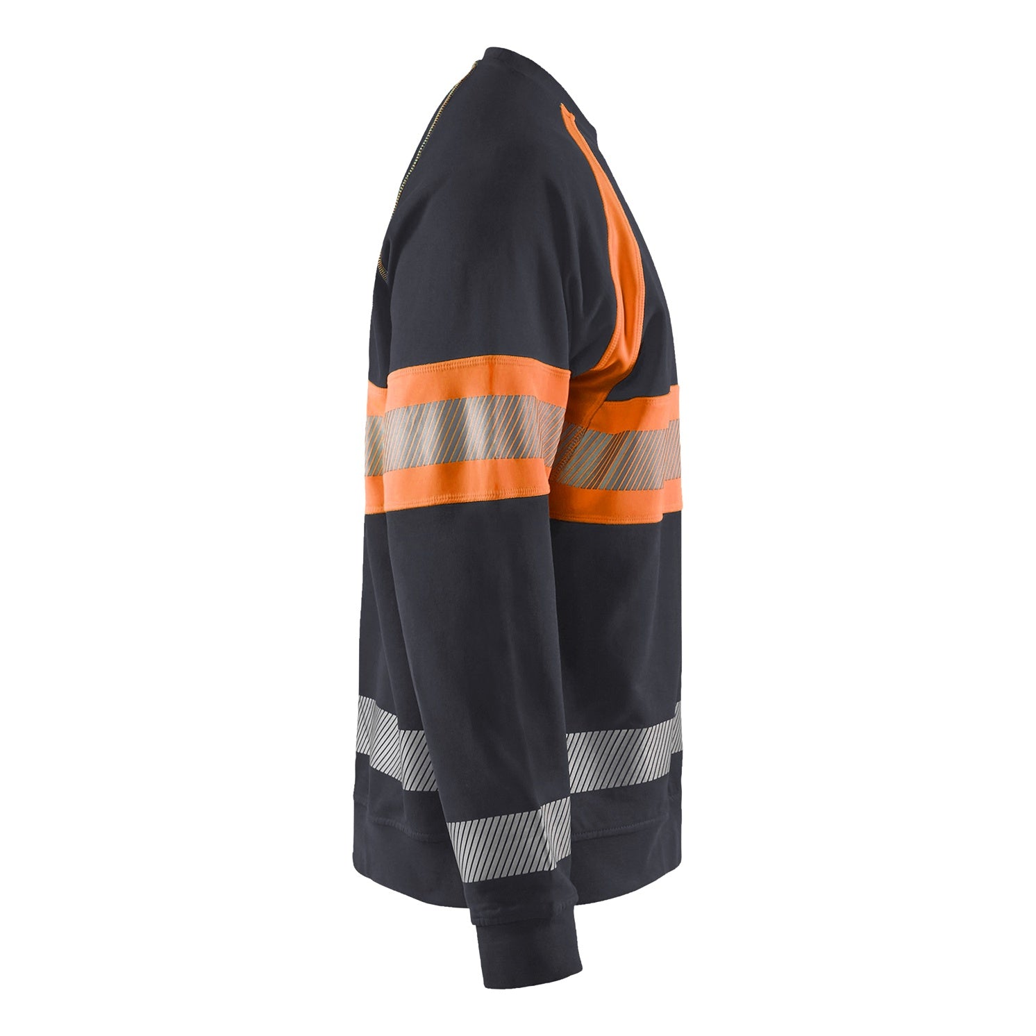 Blaklader BLAKLADER 33591158 Hi Vis Sweater Hi Vis Reflective Work Sweatshirt MEN - 100% Cotton - 335911589653_CR