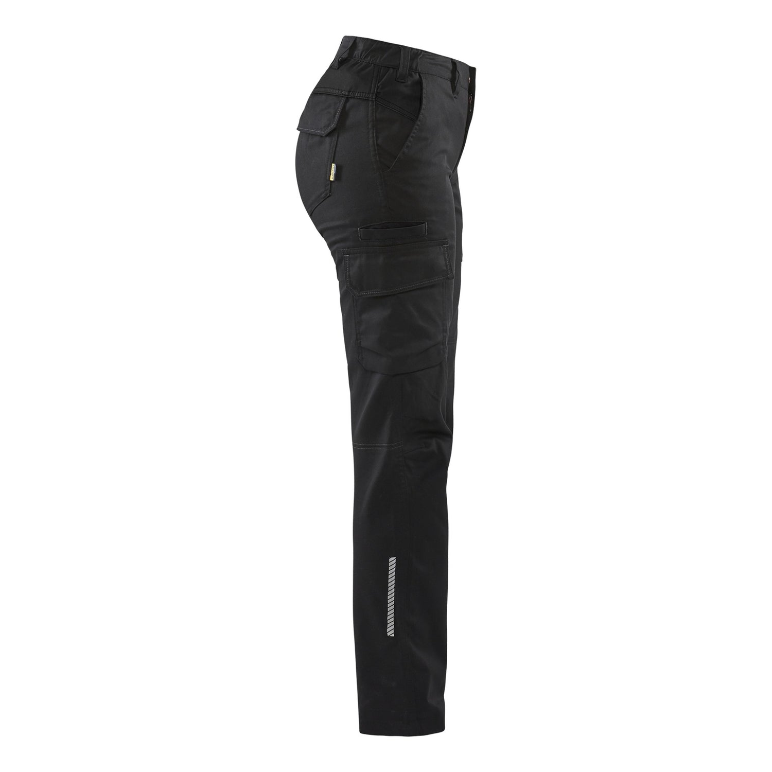 Blaklader BLAKLADER 71441832 Women's industry trousers stretch Hi Vis Reflective Work Trousers Women - twill fabric - 714418329900_CR