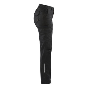Blaklader BLAKLADER 71441832 Women's industry trousers stretch Hi Vis Reflective Work Trousers Women - twill fabric - 714418329900_CR