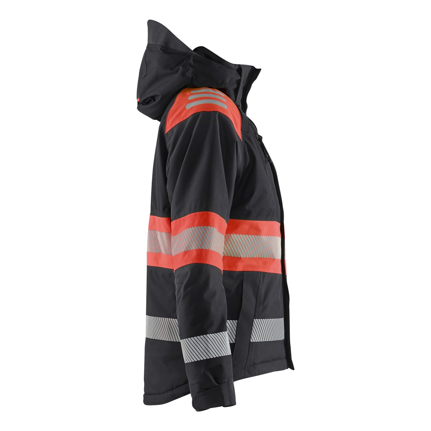 Blaklader BLAKLADER 44701977 Women’s Hi Vis Winter Jacket Hi Vis Reflective Work Jacket WOMEN - Waterproof - 447019779955_CR