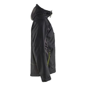 Blaklader BLAKLADER 47532516 Softshell Jacket with Hood Softshell Work Jacket MEN - Water Repellent - 475325169933_CR