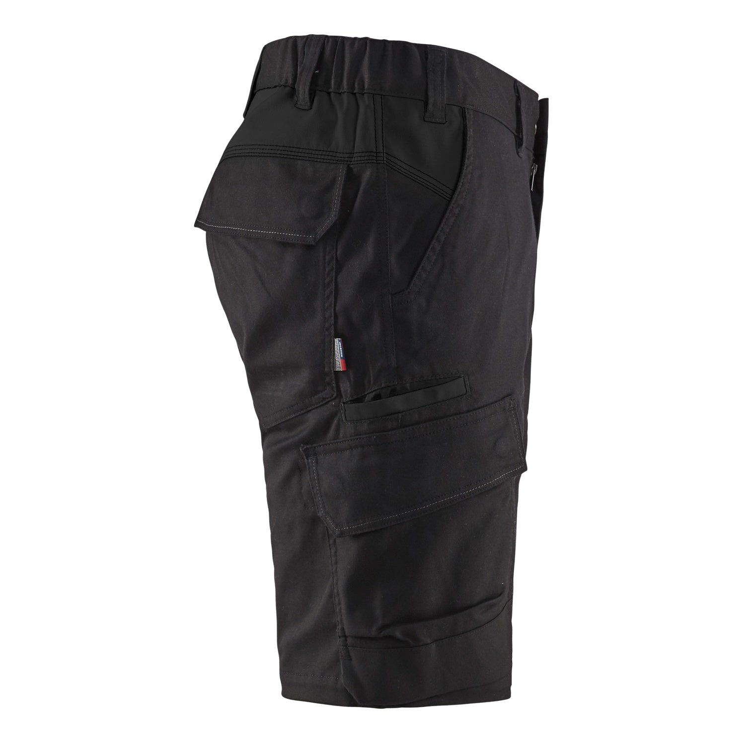 Blaklader BLAKLADER 14461832 Industry shorts stretch Hi Vis Reflective Work Shorts Men - twill fabric - 144618329900_CR