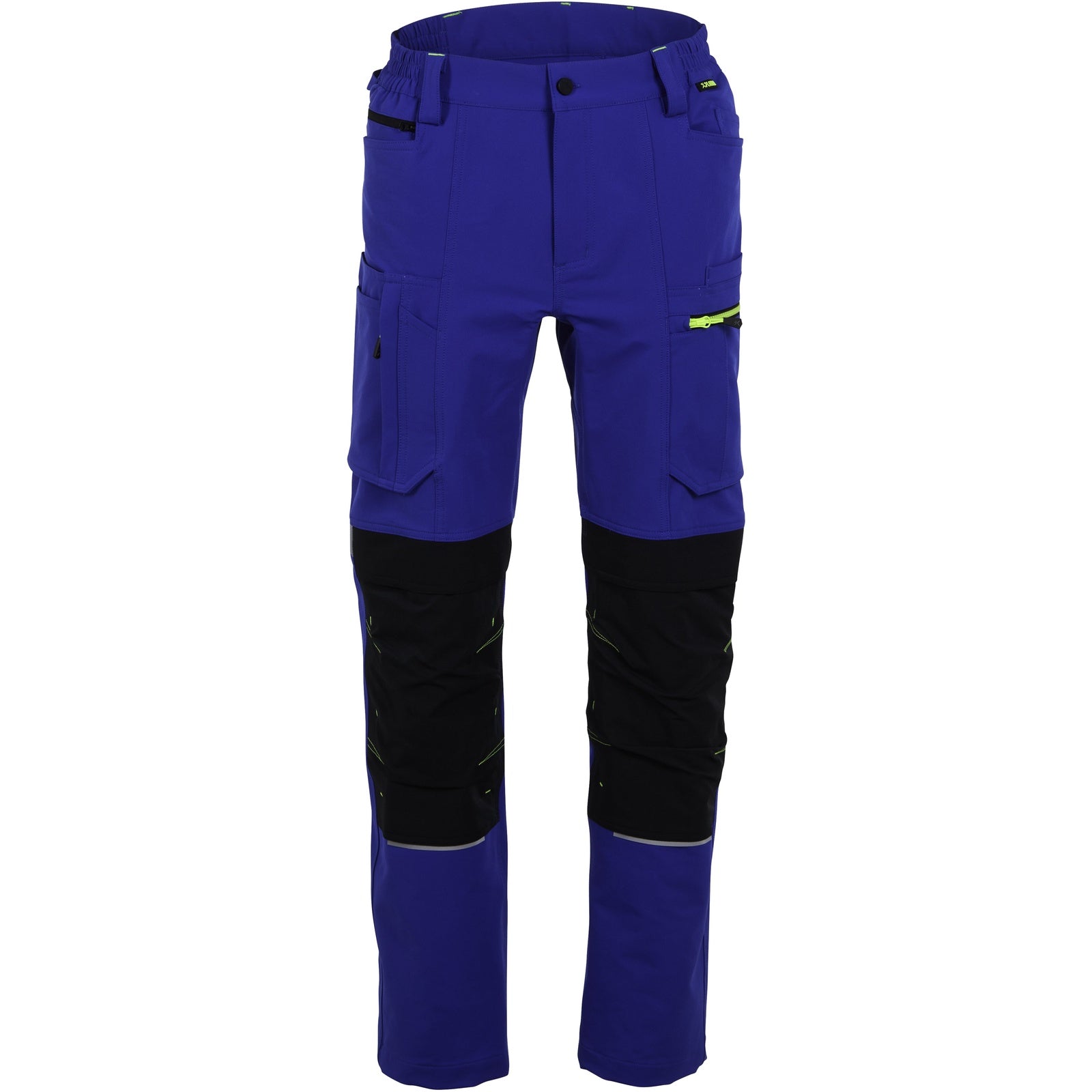 Planam rECOline Trousers royal blue/black - Model view 1