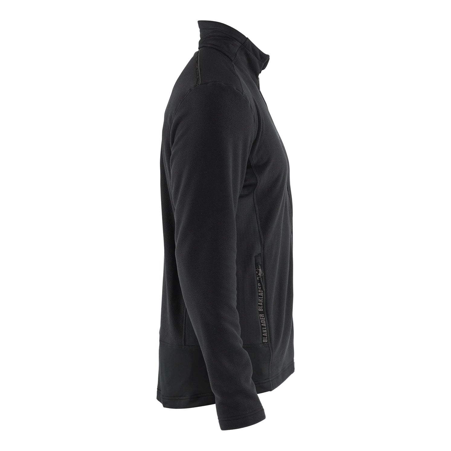 Blaklader BLAKLADER 47651010 Microfleece Jacket Hi Vis Reflective Work Jacket MEN - Antipilling - 476510109996_CR
