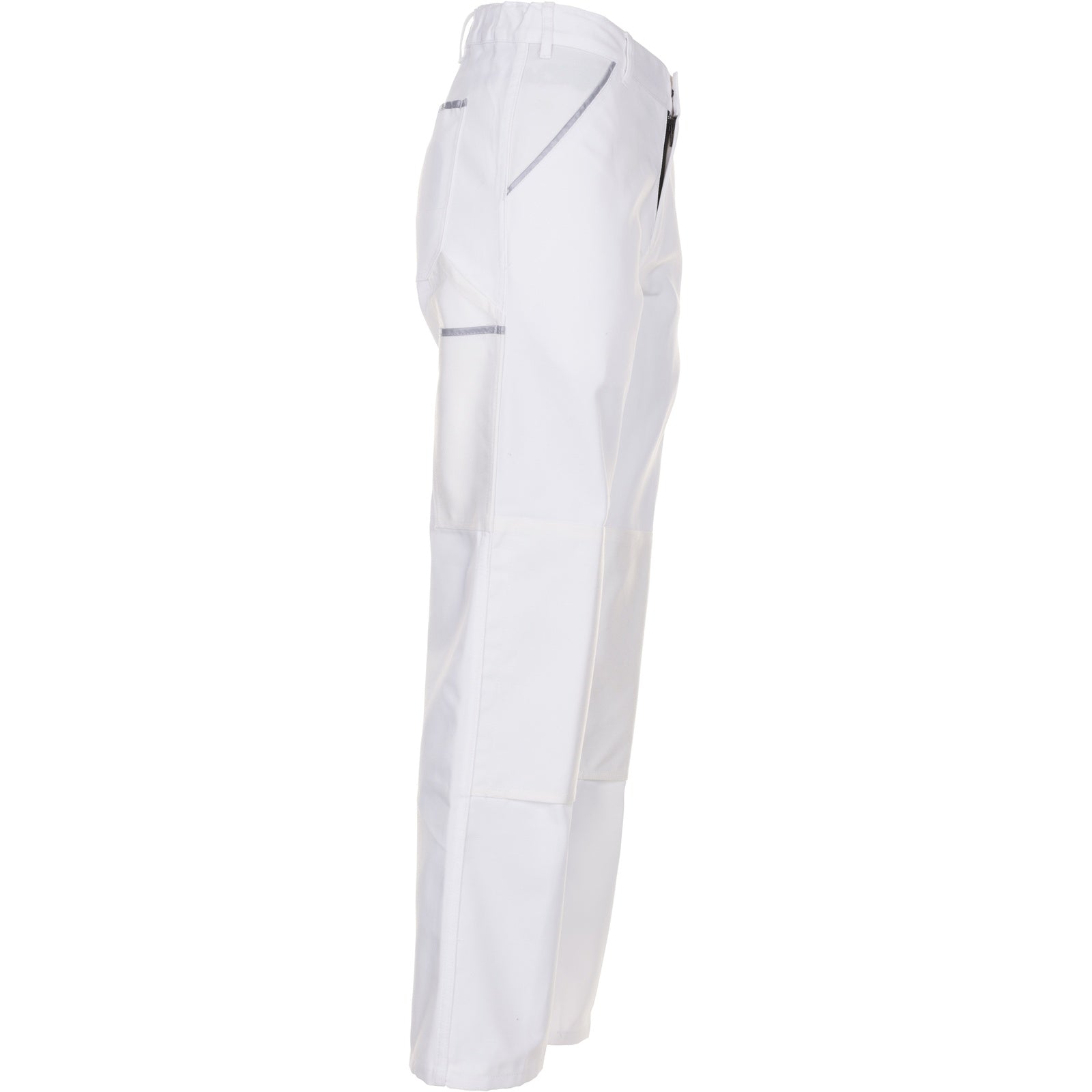 Planam Canvas 320 Trousers pure white/pure white - Model view 3