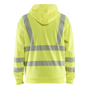 Blaklader BLAKLADER 35652538 Hi Vis Hoodie Full Zip Hi Vis Reflective Hoodie Work Sweatshirt MEN - Breathable - 356525383300_2