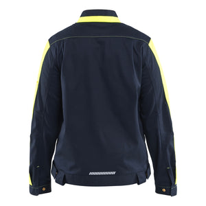 Blaklader BLAKLADER 44431832 Women’s Industry Jacket Stretch Hi Vis Reflective Work Jacket WOMEN - Stretch - 444318328633_2