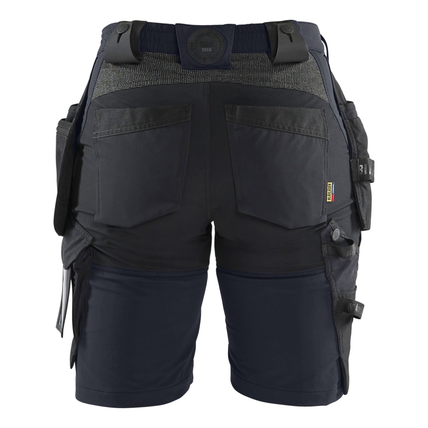 Blaklader BLAKLADER 71831645 Craftsman shorts 4 way Stretch Women Work Shorts Women - double weave - 718316458699_2