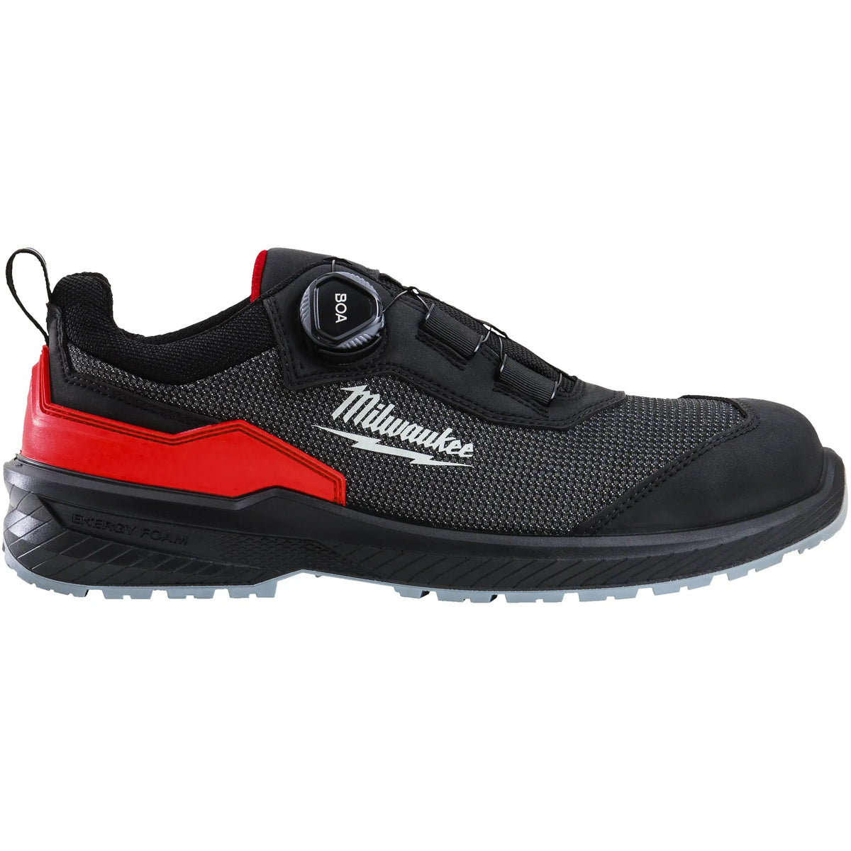 Milwaukee FLEXTRED™ Low-Cut S1PS BOA® Safety Shoes ESD B1L110133 - Black