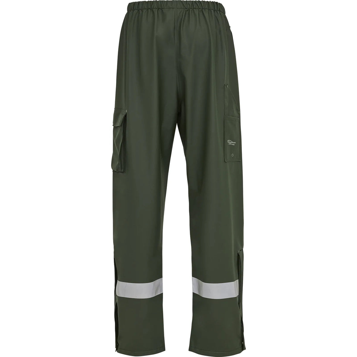 ELKA Rainwear - Dry Zone D-Lux trousers with reflective stripes - Olive