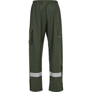 ELKA Rainwear - Dry Zone D-Lux trousers with reflective stripes - Olive