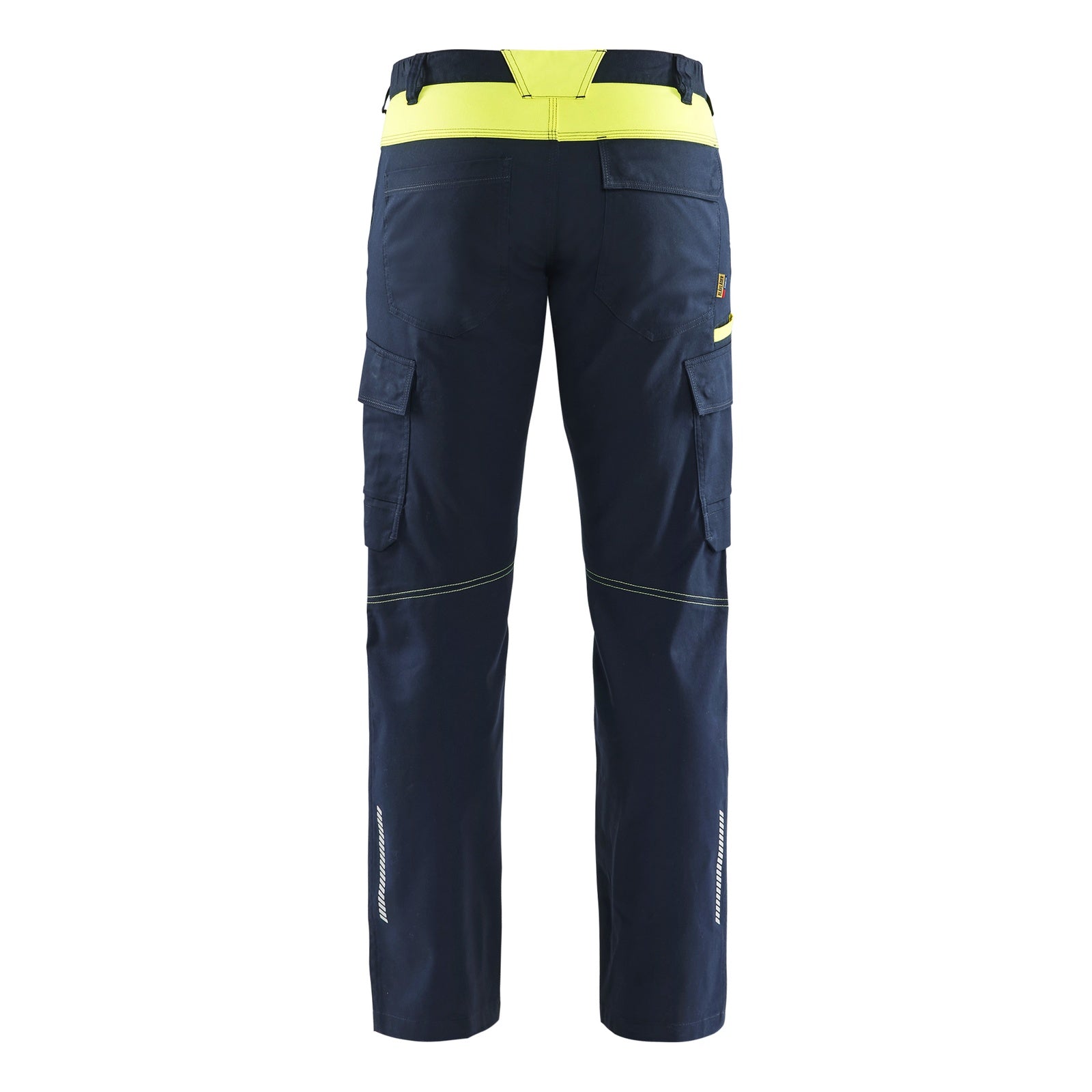 Blaklader BLAKLADER 14481832 | Industry trousers stretch with knee pad pockets Hi Vis Reflective Work Trousers Men - twill fabric - 144818328633_2