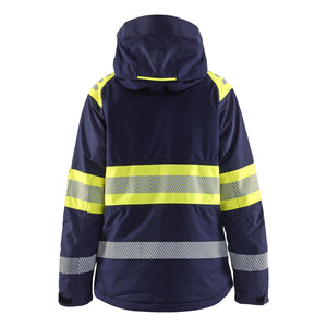 Blaklader BLAKLADER 44701977 Women’s Hi Vis Winter Jacket Hi Vis Reflective Work Jacket WOMEN - Waterproof - 447019778933_2