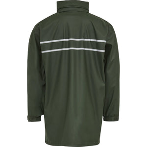 ELKA Rainwear - Dry Zone D-Lux PU Rain Jacket with extra length - Olive