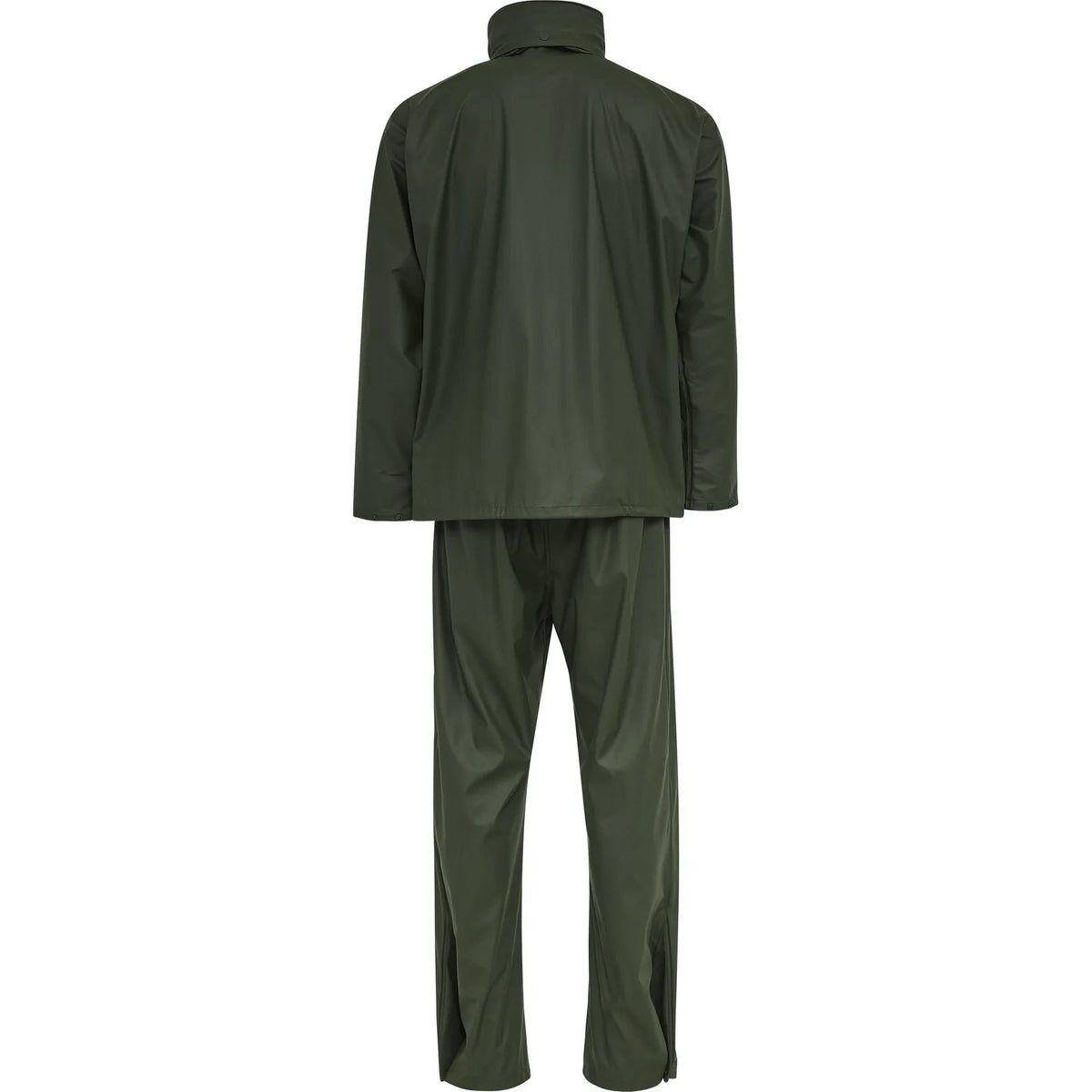 ELKA Rainwear - Dry Zone Rain Jacket and Rain Pants PU Rain Set - Olive