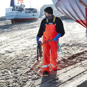 ELKA Rainwear - Fishing Xtreme Bib & Brace - Fluorescent Orange