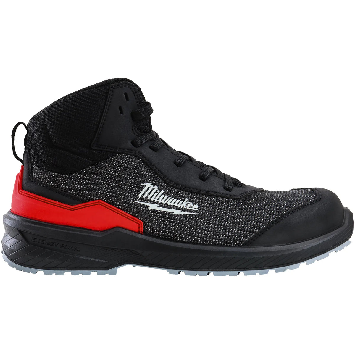 Milwaukee FLEXTRED™ S1PS Mid-Cut Safety Shoes ESD 1M110133 - Black
