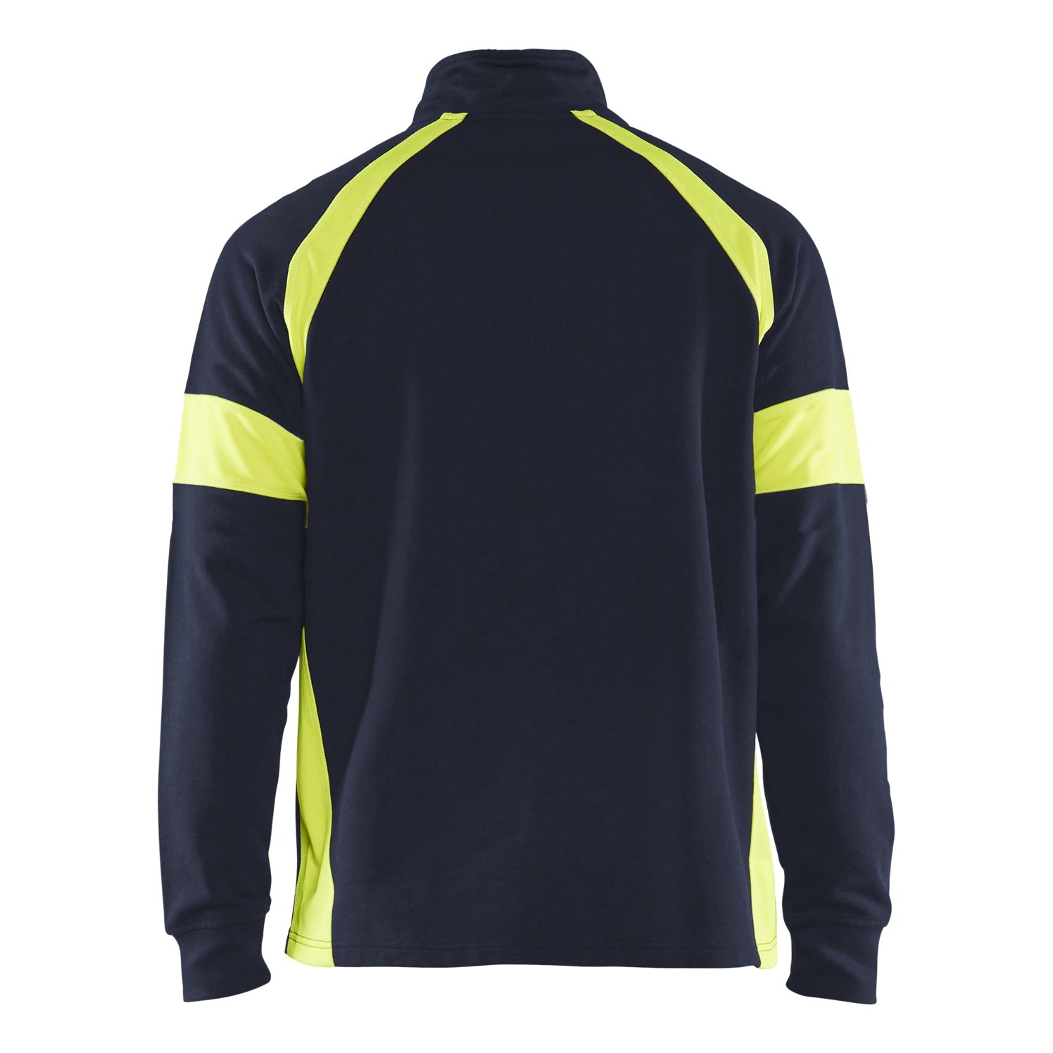 Blaklader BLAKLADER 35501158 Hi Vis Reflective Half-zip Work Sweatshirt MEN - 100% Cotton - 355011588933_2