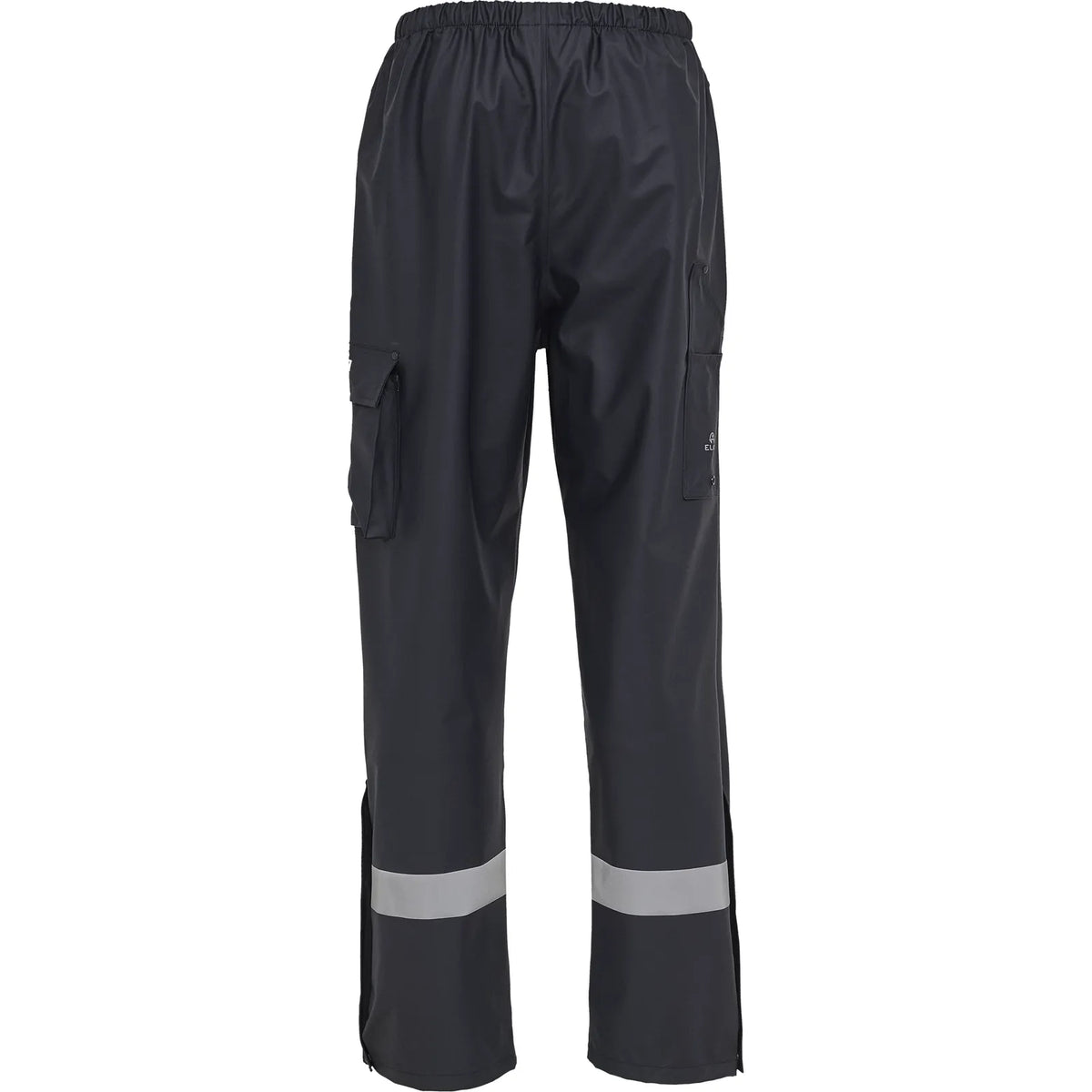 ELKA Rainwear - Securetech Multinorm Pu Waist Trousers with pockets - Navy