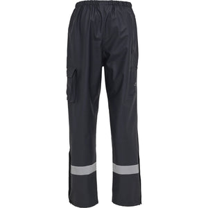 ELKA Rainwear - Securetech Multinorm Pu Waist Trousers with pockets - Navy