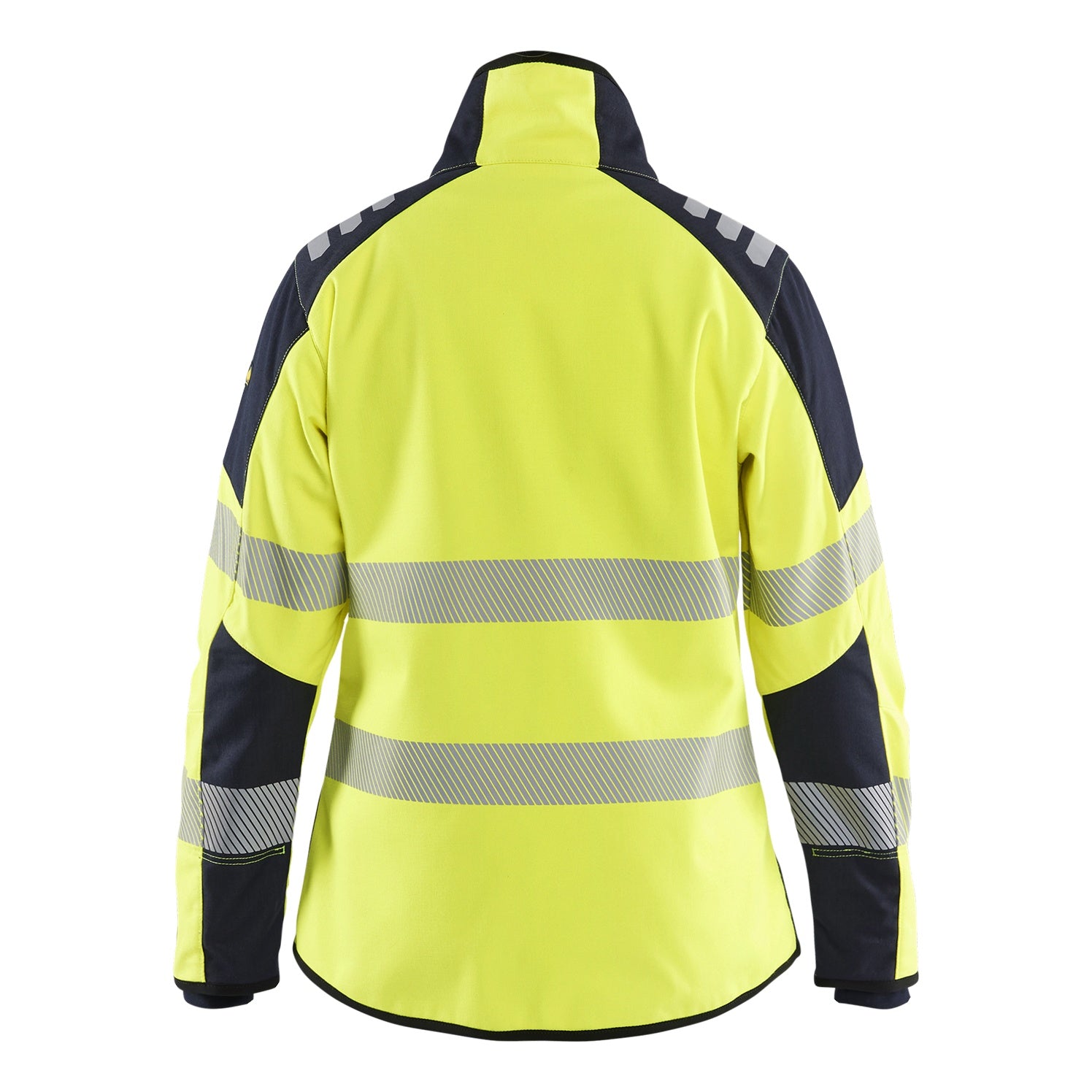 Blaklader BLAKLADER 44481560 Women's Multinorm softshell Jacket Hi Vis Reflective Softshell Work Jacket WOMEN - Flame Resistant - 444815603389_2