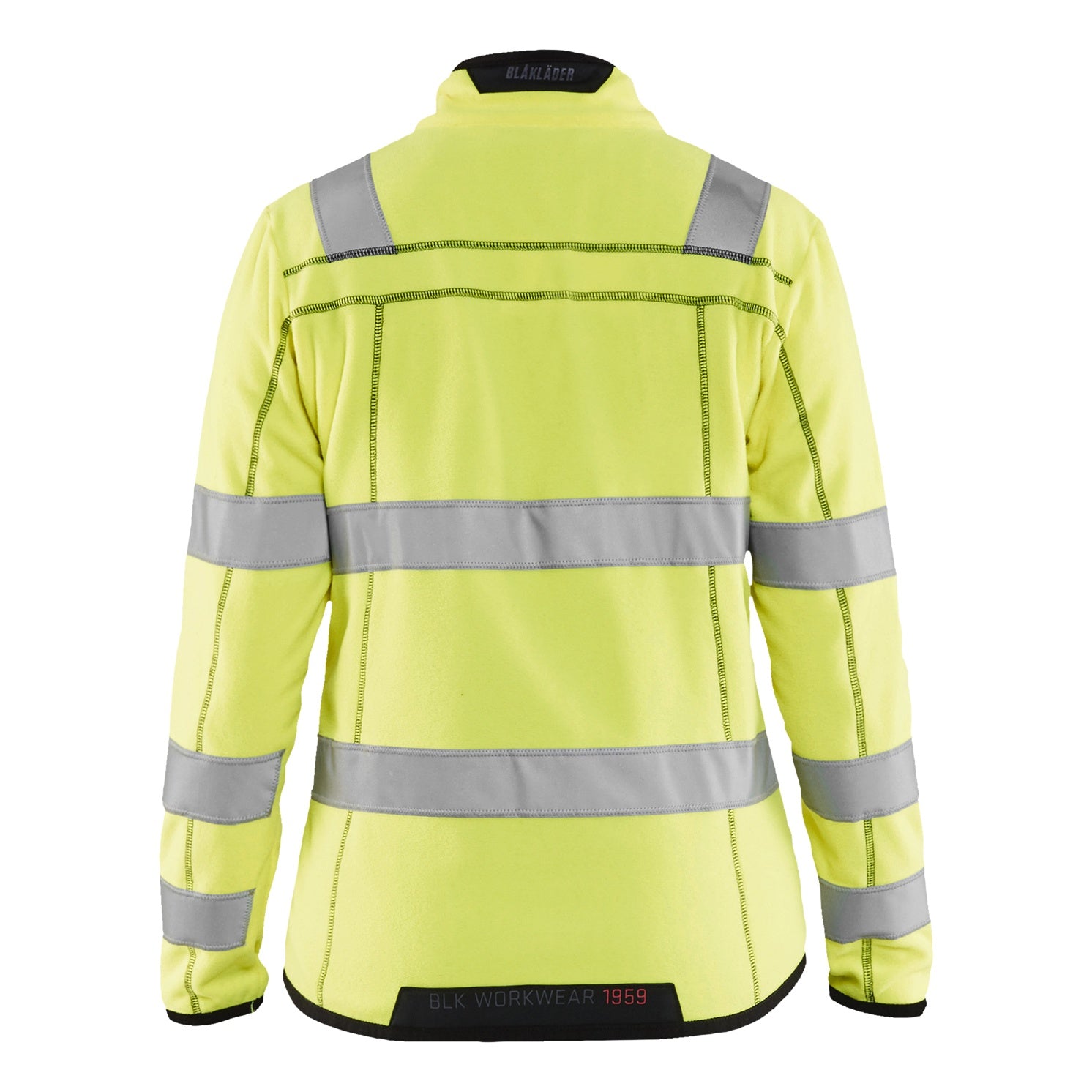 Blaklader BLAKLADER 49661010 Women's Hi Vis microfleece jacket Hi Vis Reflective Work Jacket WOMEN - Antipilling Fleece - 496610103300_2