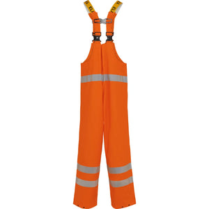 ELKA Rainwear - Dry Zone Visible Bib & Brace - Fluorescent Orange