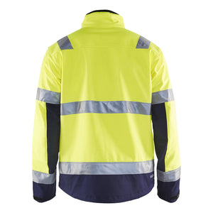 Blaklader BLAKLADER 49002517 Hi Vis Softshell Jacket Work Jacket MEN - Waterproof - 490025173389_2