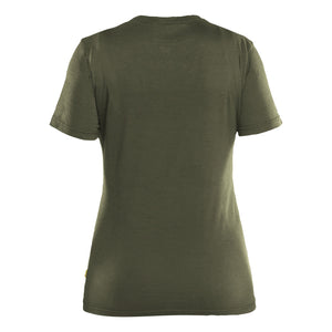 Blaklader BLAKLADER 35371743 Women's Merino Wool T Shirt Short Sleeve Work T-Shirt WOMEN - 85% Merino Wool - 353717434209_2
