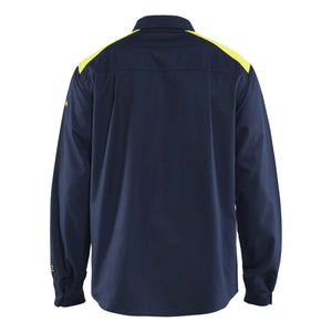 Blaklader BLAKLADER 32381517 Multinorm Shirt Hi Vis Reflective Long Sleeve Work Shirt MEN - Flame Retardant - 323815178933_2