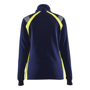 Blaklader BLAKLADER 34031158 Hi Vis Reflective Half-zip Work Sweatshirt WOMEN - 100% Cotton - 340311588933_2