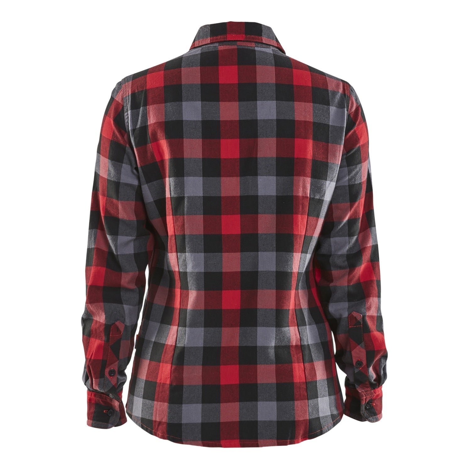 Blaklader BLAKLADER 32091152 Women's Flannel Shirt Long Sleeve Work Shirt WOMEN - 100% Cotton - 320911525699_2