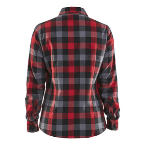 Blaklader BLAKLADER 32091152 Women's Flannel Shirt Long Sleeve Work Shirt WOMEN - 100% Cotton - 320911525699_2