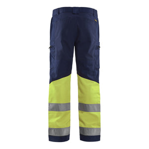 Blaklader BLAKLADER 15511811 | Hi Vis Trousers with Stretch Hi Vis Reflective Work Trousers Men - 65% Polyester - 155118118933_2