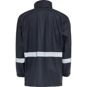 ELKA Rainwear - Securetech Multinorm Pu Jacket with reflective tape - Navy
