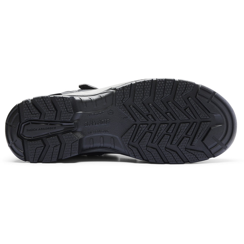 Blaklader BLAKLADER 24490000 ELITE Safety Sandal S1P MEN Work Shoe - Steel Toe & Textile Upper - 244900009900_2