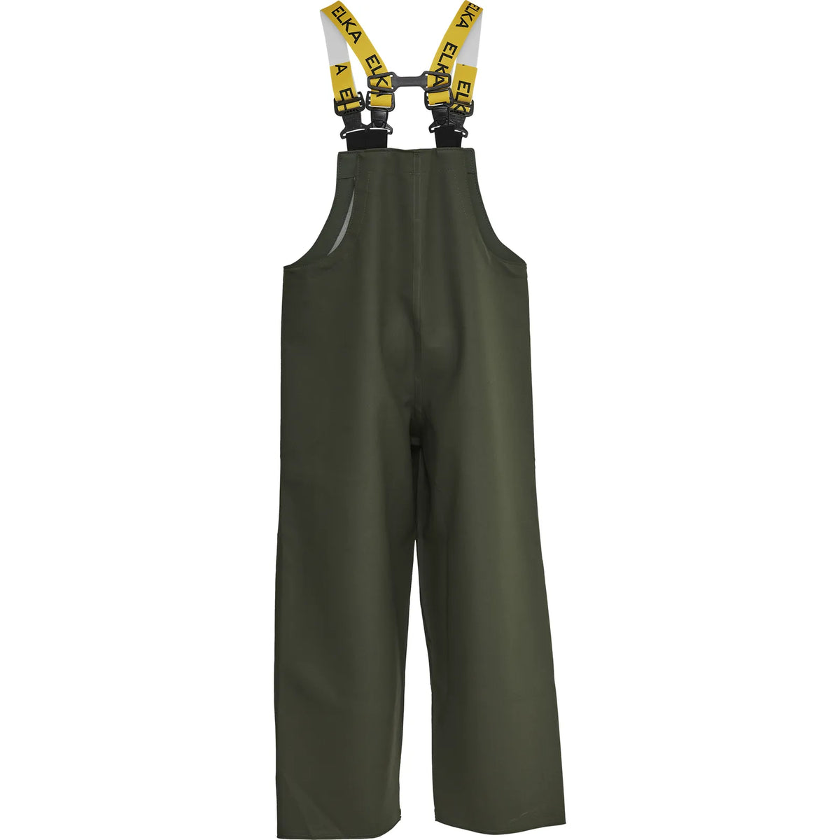 ELKA Rainwear - Bib & Brace w/ knee reinforcement - Olive