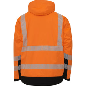 ELKA Rainwear - Visible Xtreme Stretch Winter Jacket - Fluorescent Orange/Black