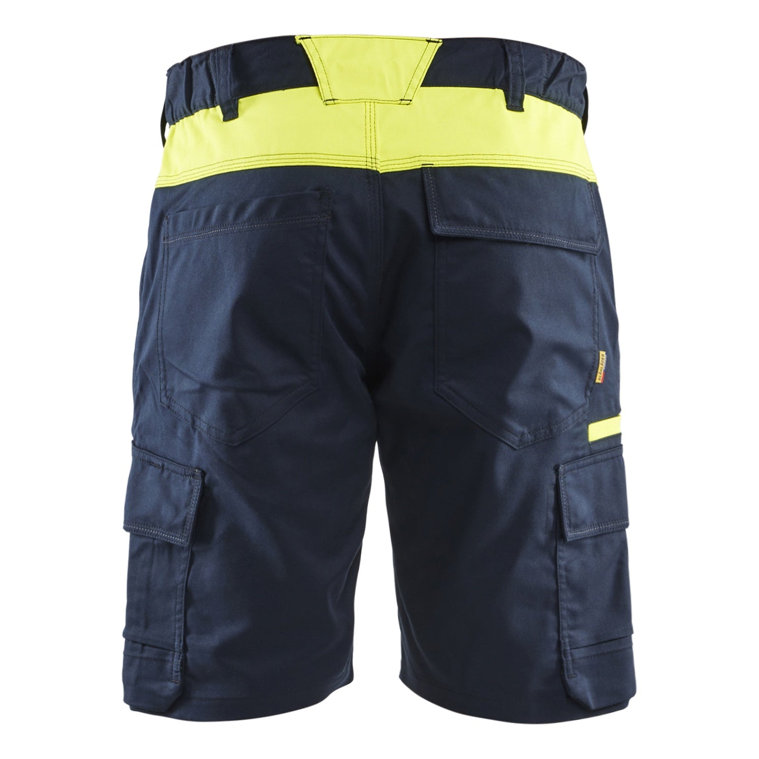 Blaklader BLAKLADER 14461832 Industry shorts stretch Hi Vis Reflective Work Shorts Men - twill fabric - 144618328633_2