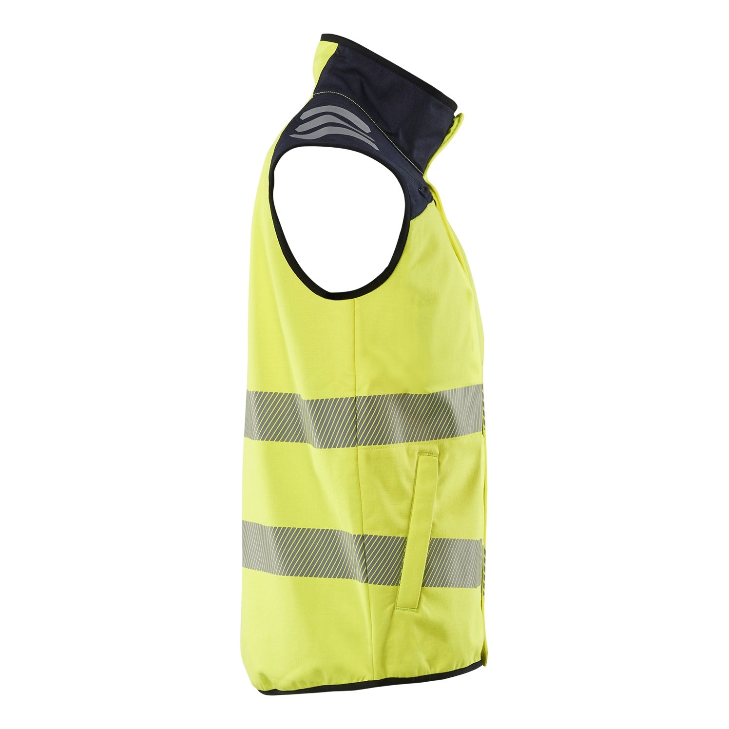 Blaklader BLAKLADER 38491560 MULTINORM SOFTSHELL VEST Hi Vis Reflective Work Softshell Vest MEN - Flame Resistant - 384915603389_CL