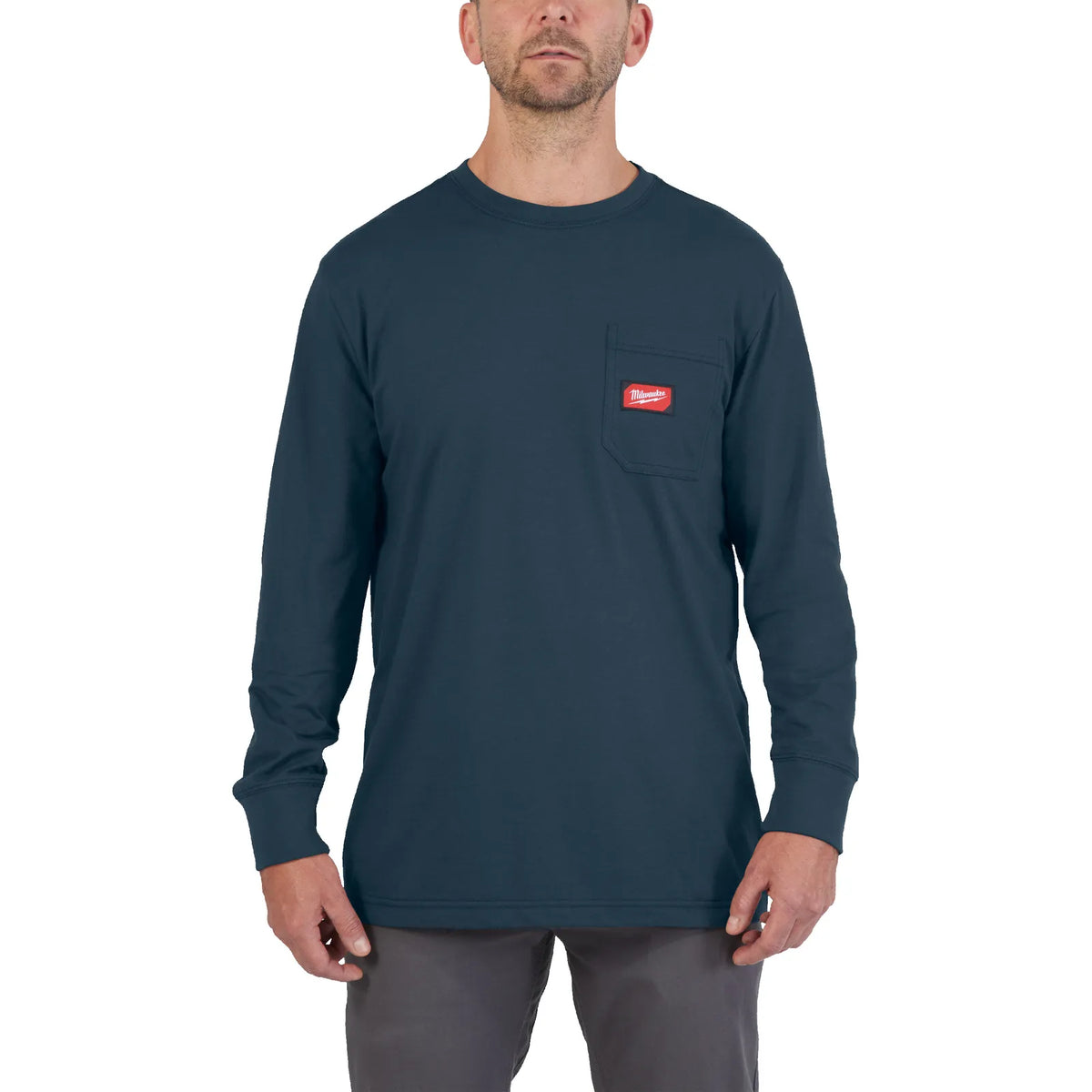 Milwaukee Long Sleeve Work T-Shirt WT LS - Blue