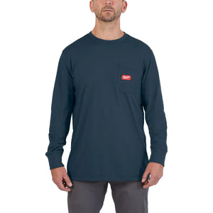 Milwaukee Long Sleeve Work T-Shirt WT LS - Blue