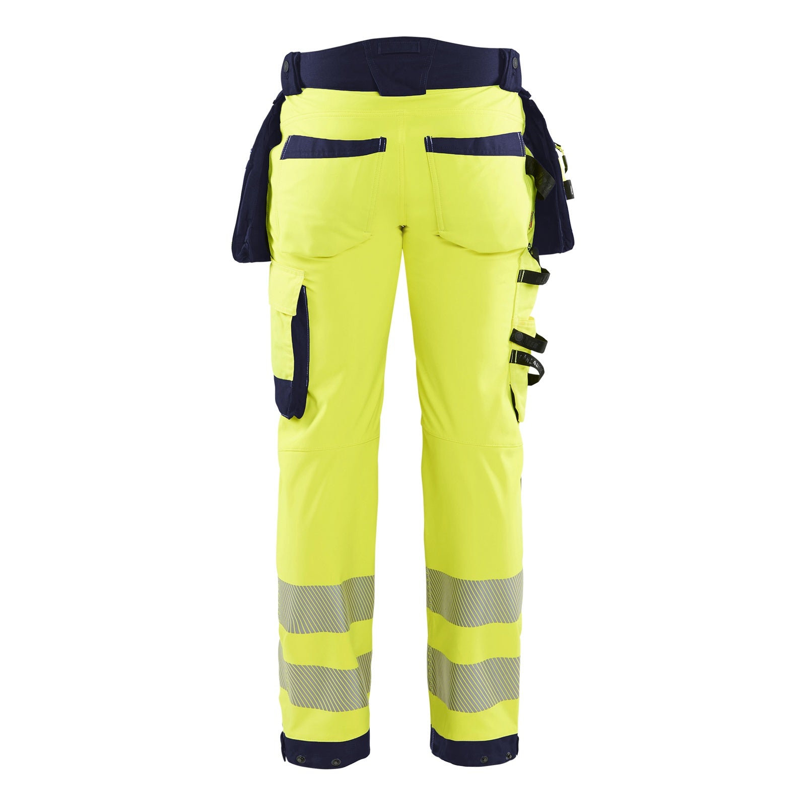 Blaklader BLAKLADER 18202513 | Hi vis Softshell Trousers Hi Vis Reflective Work Trousers Men - Waterproof - 182025133389_2