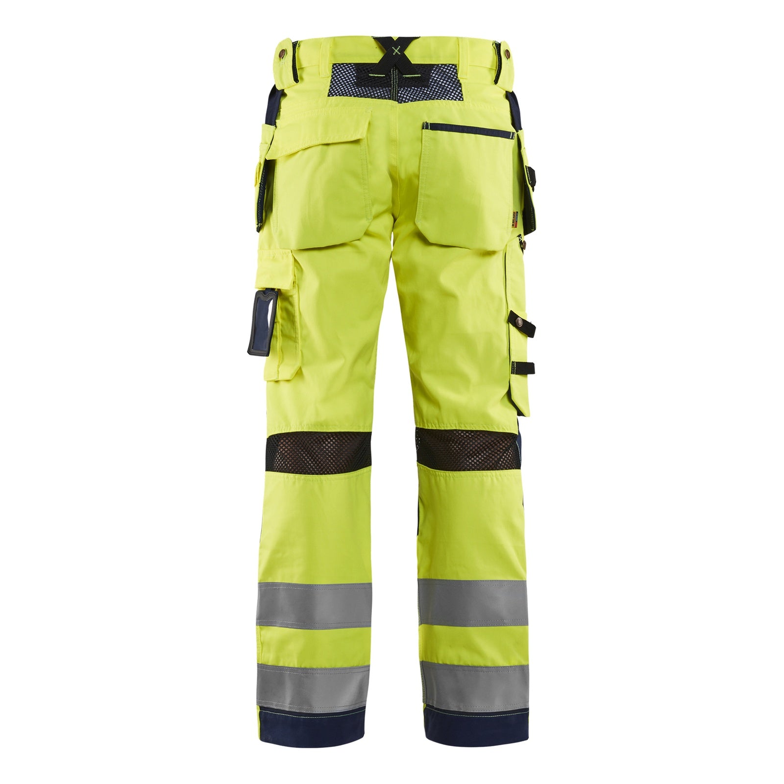Blaklader BLAKLADER 15651811 | Ventilated Hi Vis trousers Hi Vis Reflective Work Trousers Men - Mesh Panels - 156518113389_2
