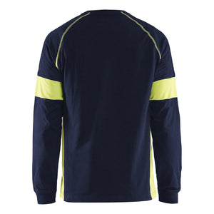 Blaklader BLAKLADER 35201030 Long sleeved T shirt Hi Vis Reflective Long Sleeve Work T-Shirt MEN - 100% Cotton - 352010308833_2