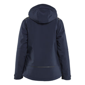 Blaklader BLAKLADER 47512513 Women’s Lightweight Lined Winter Jacket Softshell Hi Vis Reflective Softshell Work Jacket WOMEN - Waterproof - 475125138633_2