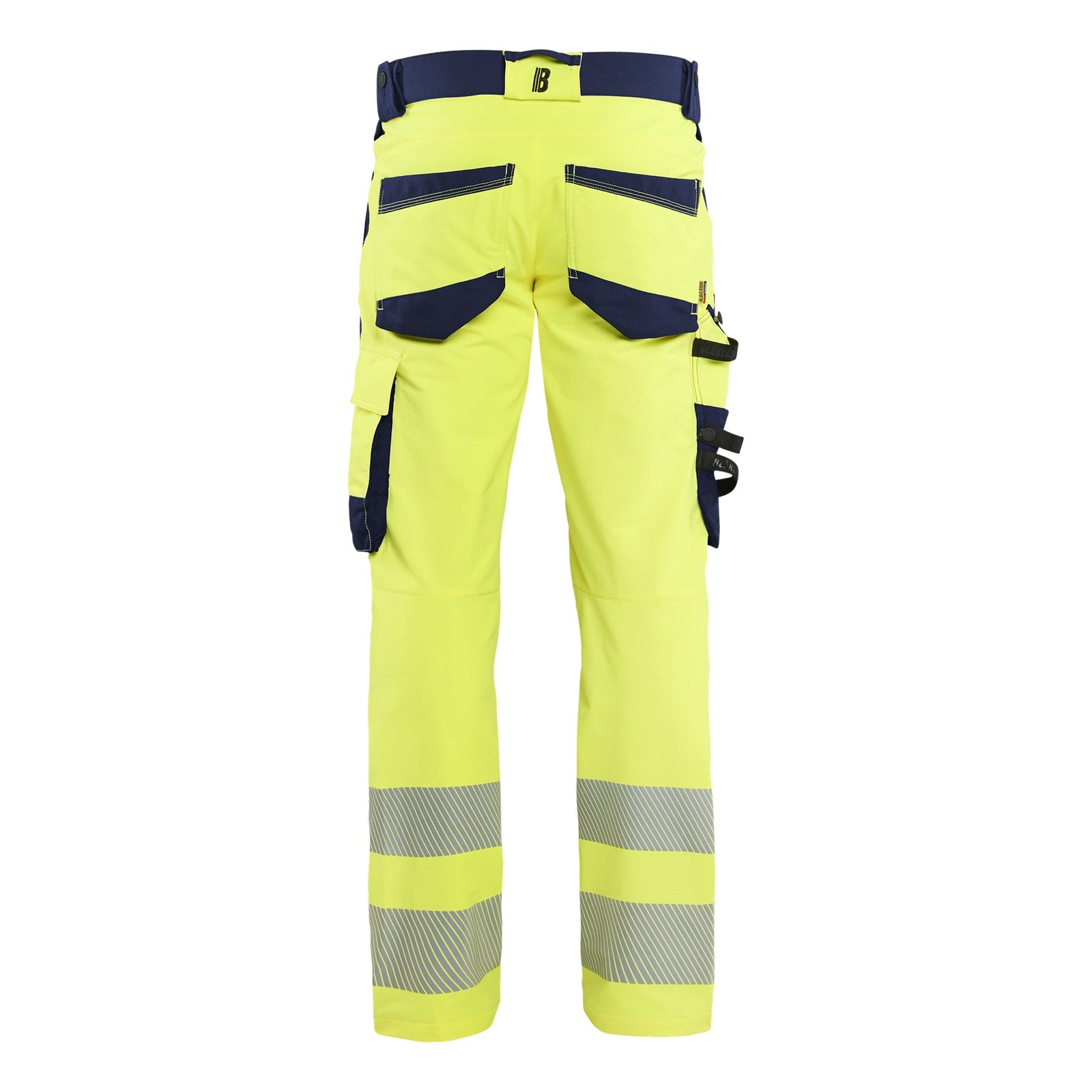Blaklader BLAKLADER 11241648 Hi Vis Trousers 4 Way Stretch Hi Vis Reflective Work Trousers Men - double weave - 112416483389_2