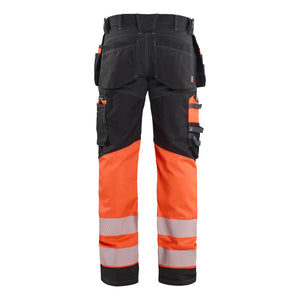 Blaklader BLAKLADER 17941370 Hi Vis trousers with stretch Hi Vis Reflective Work Trousers Men - 100% Cotton - 179413709955_2